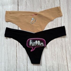 Solid Thong Commando Size M/L